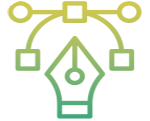 graphic design gradient icon