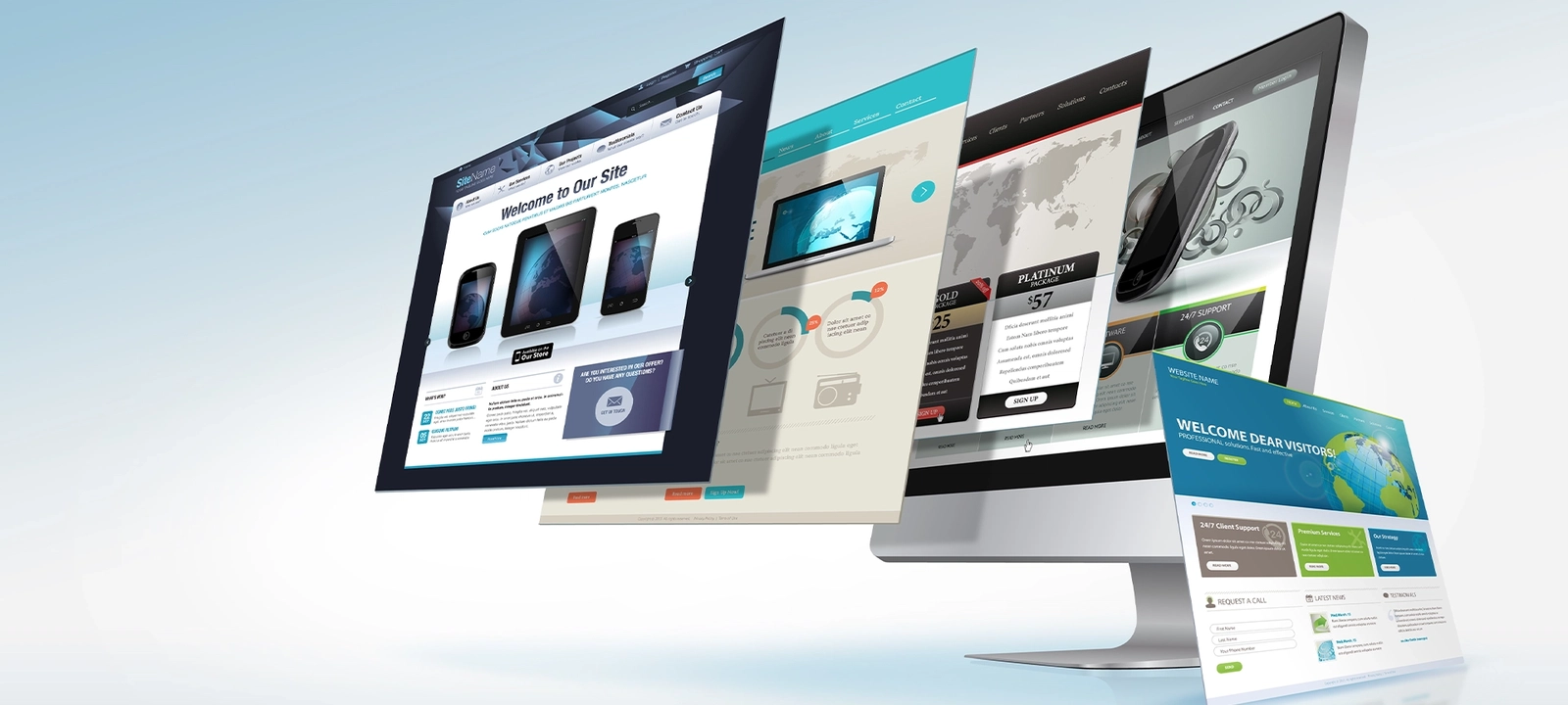 web layout designs